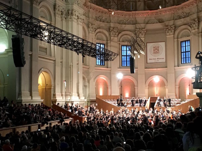 Vernici ignifughe negli edifici storici: l'intervento presso l'Aula Magna Santa Lucia