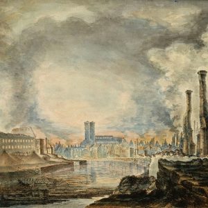 “After the Great Fire of Turku”, un dipinto del 1827 del pittore